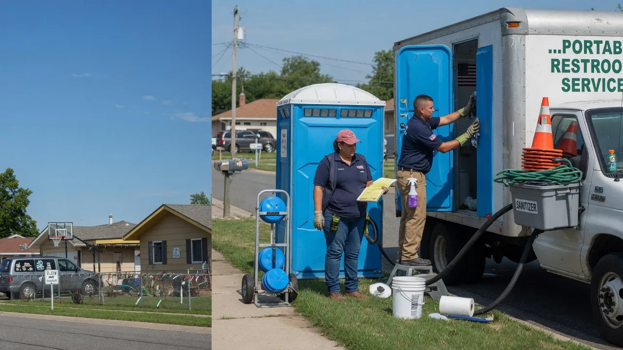Portable Toilet Rental in Lowell, MI near me